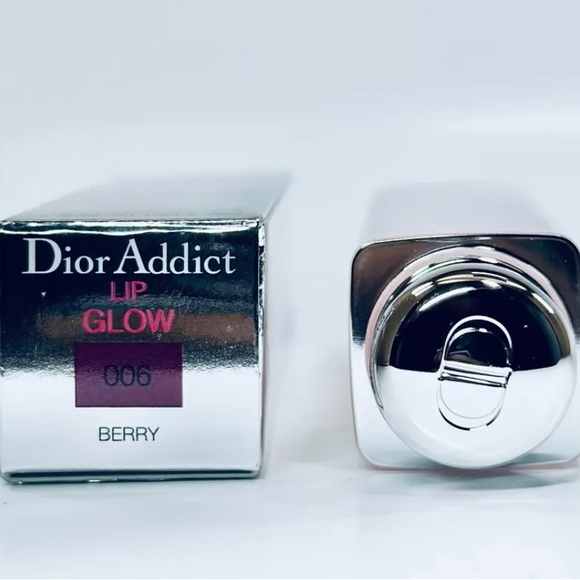 DIOR Addict Lip Glow• Natural Glow Custom Color Reviving LipBalm• 006 Berry• NIB - Picture 6 of 8